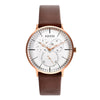 Grande Leather 1.0 - Rose Gold Case 41mm - ADEXE Watches