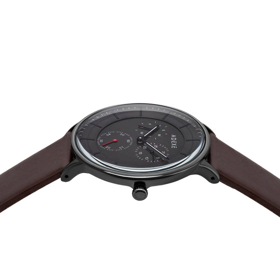 Grande Leather 2.0 - Black Case 41mm - ADEXE Watches