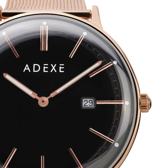 Petite Gold Mesh 32.5mm - ADEXE Watches