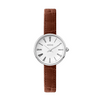 Silver Case - Brown - ADEXE Watches